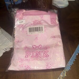LoveShackFancy Victoria's Secret Pink Tote